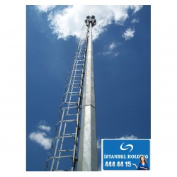 Koruma Merdivenli Projektör Direği